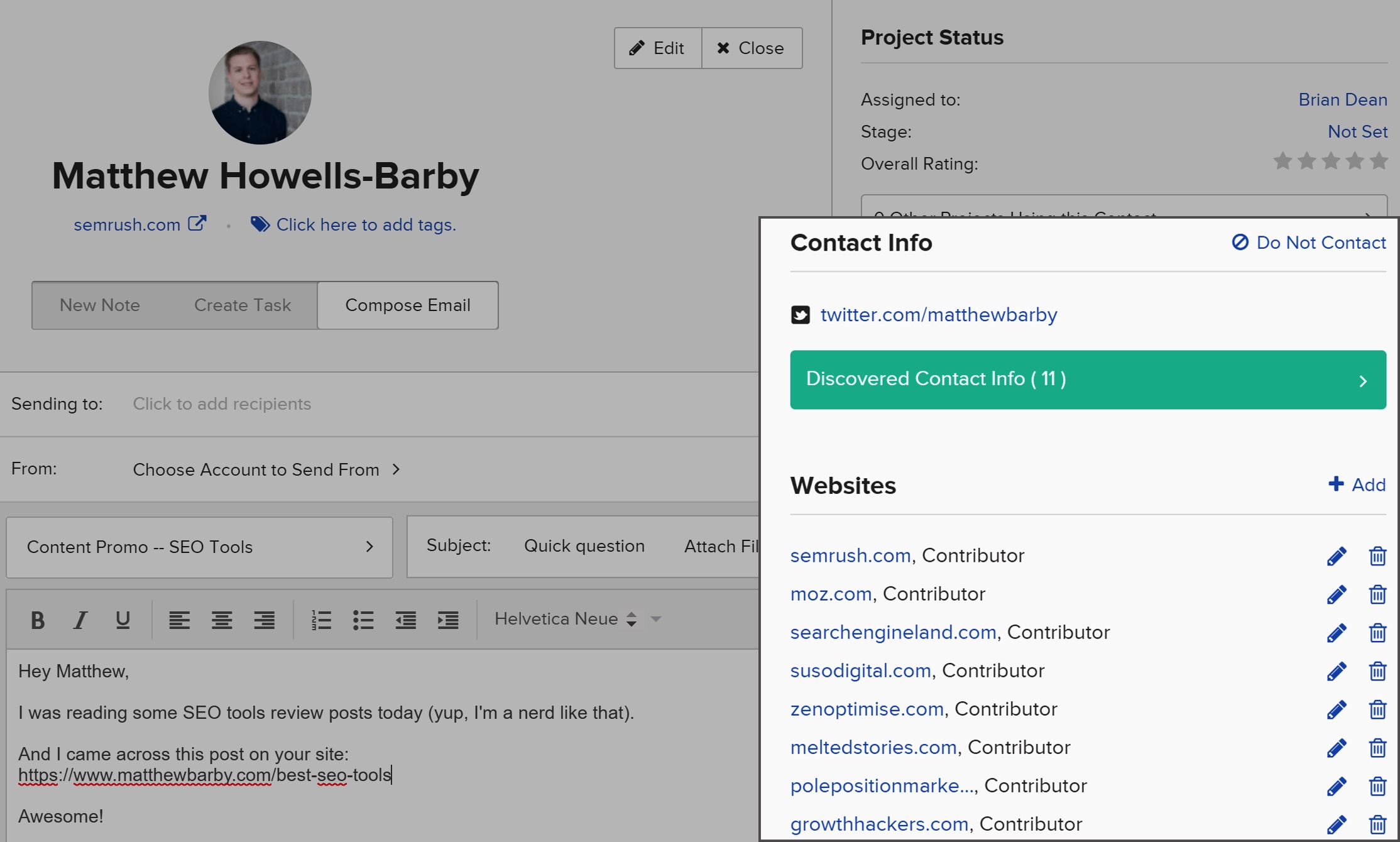BuzzStream Review: Outreach & Link Building Tool 8