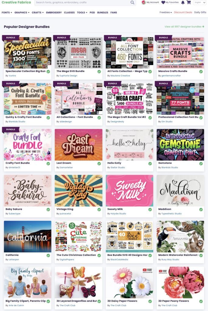 What Is Creative Fabrica? Best Fonts & Craft Platform 2